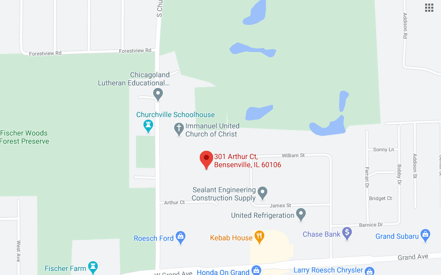 Victor Envelope Location Map